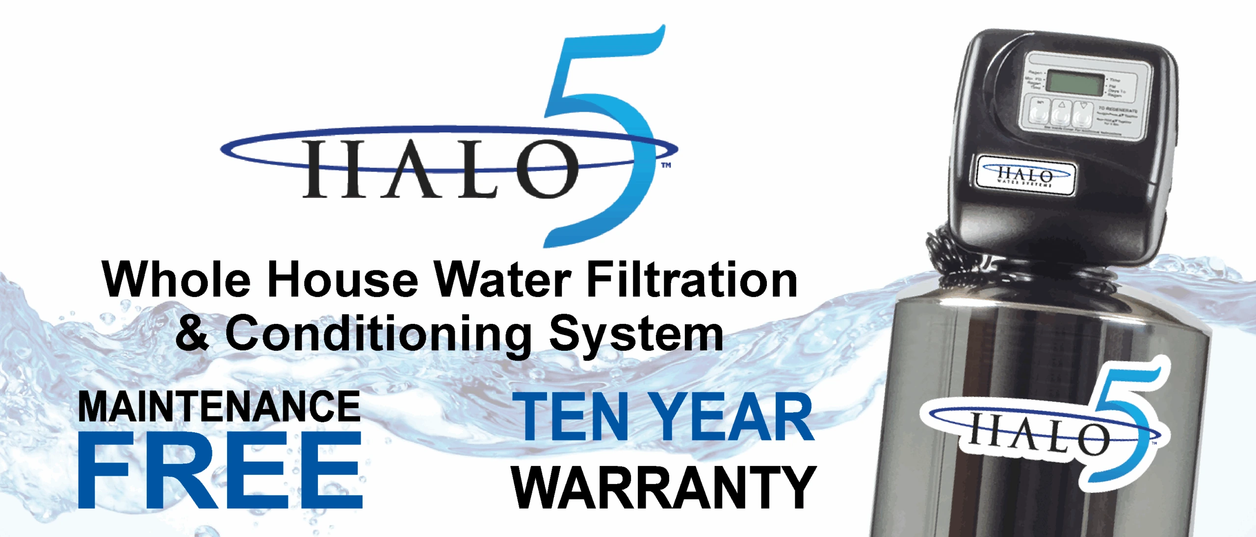 HALO 5 Whole House Filtration & Conditioning H5-150 product