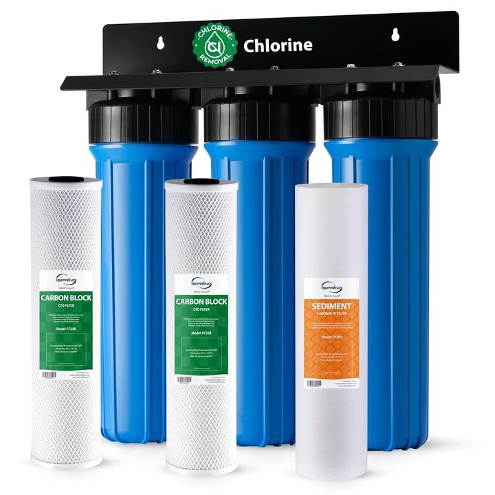 iSpring WGB32B 3-Stage 20-Inch Whole-House Water Filter product image from iSpring